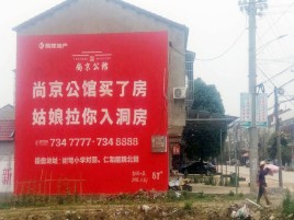 商水墙体广告在乡镇、农村市场的媒体优势