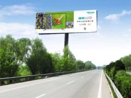 商水高速擎天柱广告牌的特点和优势