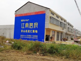 商水农村墙体广告在不同形式上面展现的不同特色