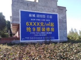 商水墙体广告的好处