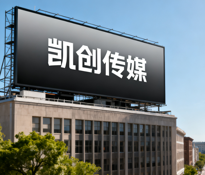 商水户外广告牌的设计与制作