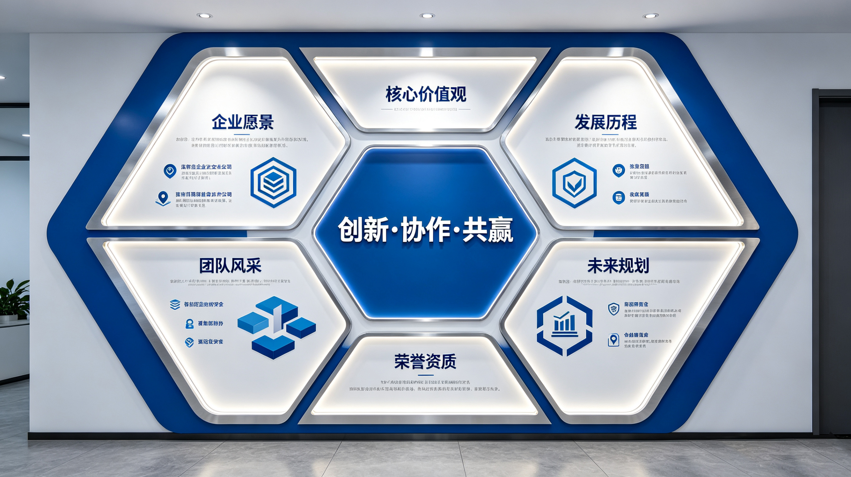 商水企业文化墙六边形避坑指南（新手常犯5个错误）
